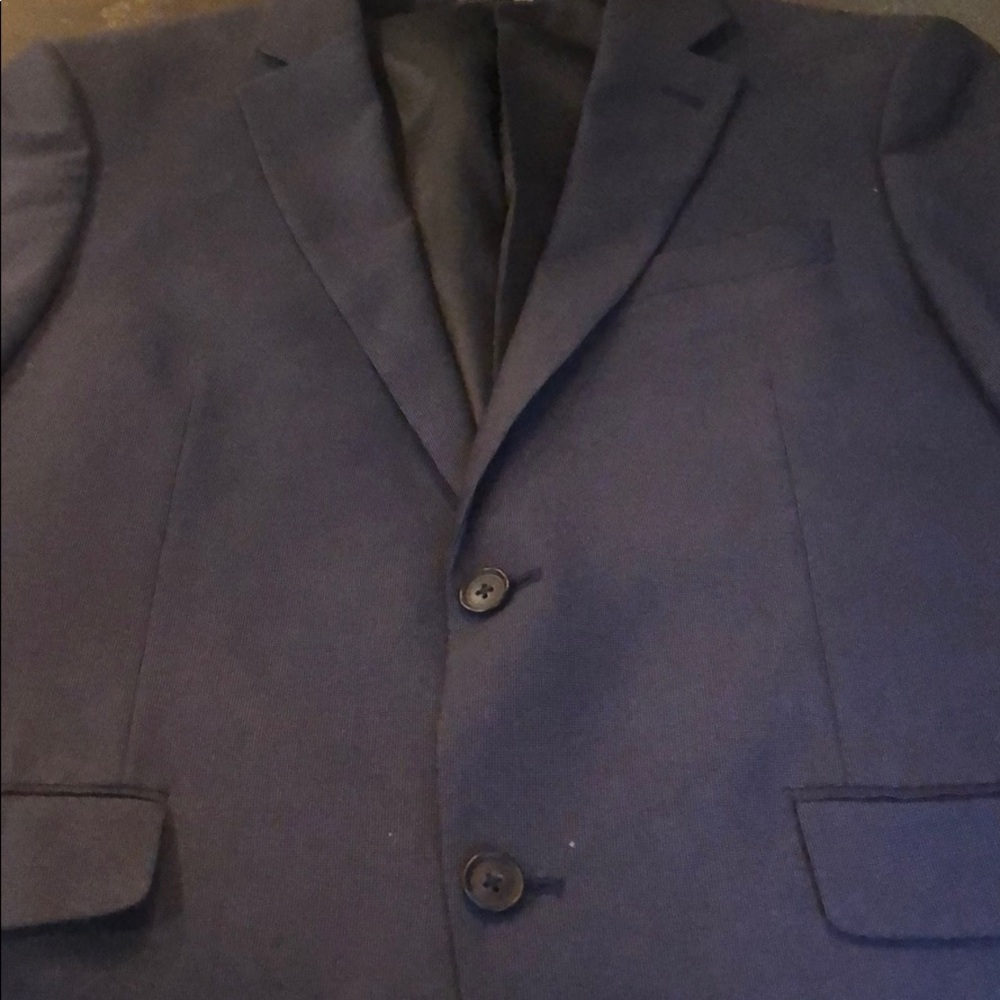 Mens navy sport coat